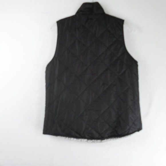 Harper Heritage Reversible Sherpa Lined Vest Size S Gray Zippered - Picture 4 of 10